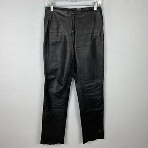 Wilsons Maxima Pants Womens Leather Biking Motorcycle Cycle Club Chopper Hog 2